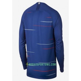 Koszulka Chelsea Domowe Stroje Piłkarskie 2018-2019 Długi Rękaw